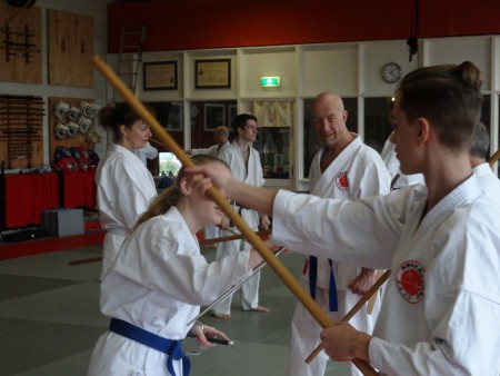 Sai Bo kumite kobujutsu